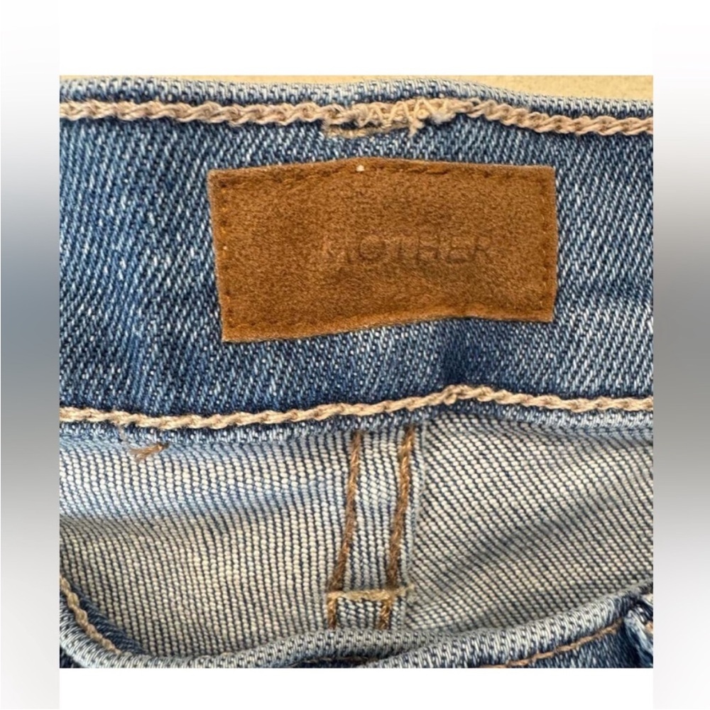 MOTHER The Mid Rose Rambler Zip Ankle Fray - Picture 9 of 9